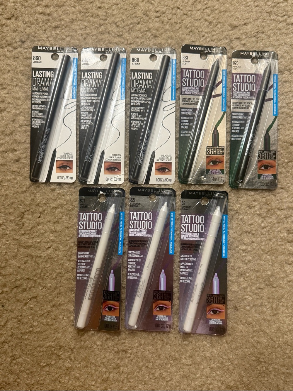 Maybelline New York Tattoo Studio Eyeliner Bundle